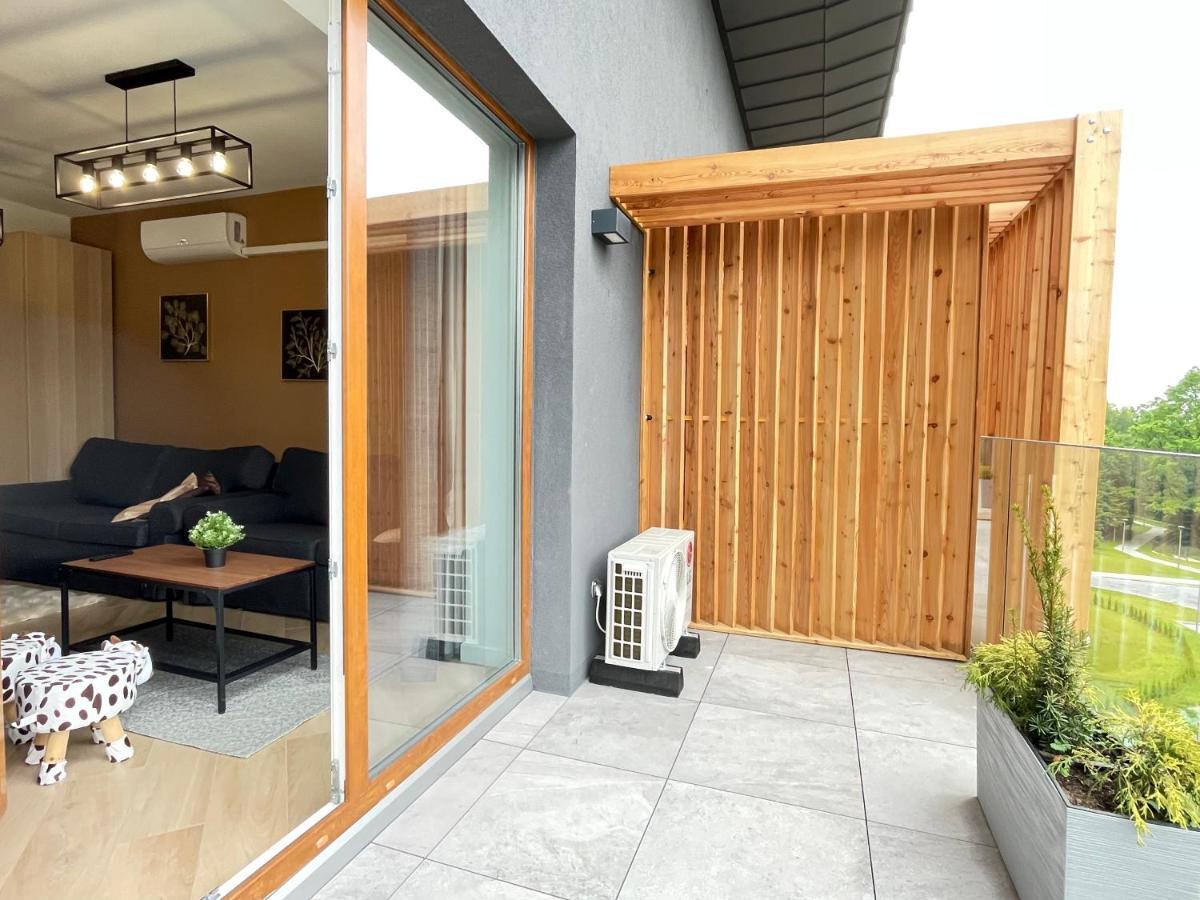 Superior Laguna Beskidow 3 Rooms! Sauna&Gym! Air Condition! ซาร์เชตเช ภายนอก รูปภาพ