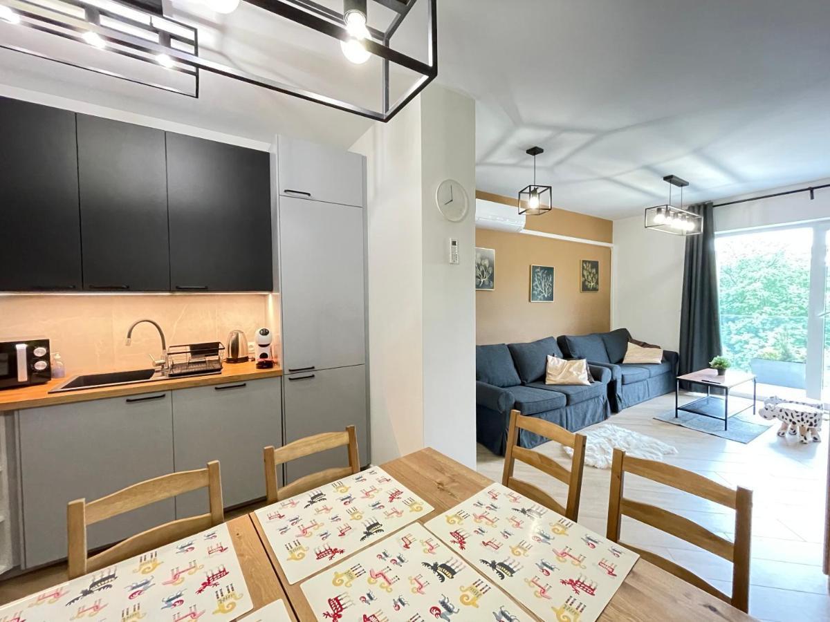 Superior Laguna Beskidow 3 Rooms! Sauna&Gym! Air Condition! ซาร์เชตเช ภายนอก รูปภาพ